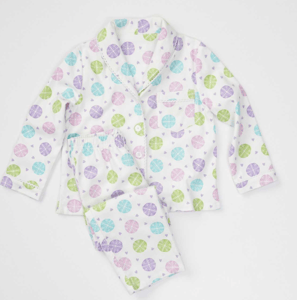 Recalled snowflake pajama set